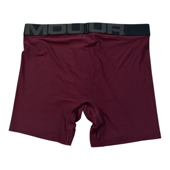 Under Armour Men's UA The Tech 6-inch Boxerjock Maroon Size Large Boxer Brief - Picture 4 of 7
